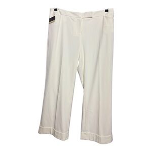 Lane Bryant Cream Wide-Leg Dress Pants NWT